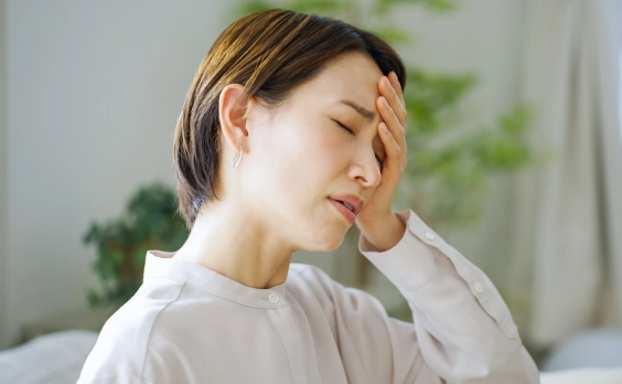 頭のズキズキ感・締め付けるような不調